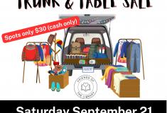 2nd annual Trunk Sale